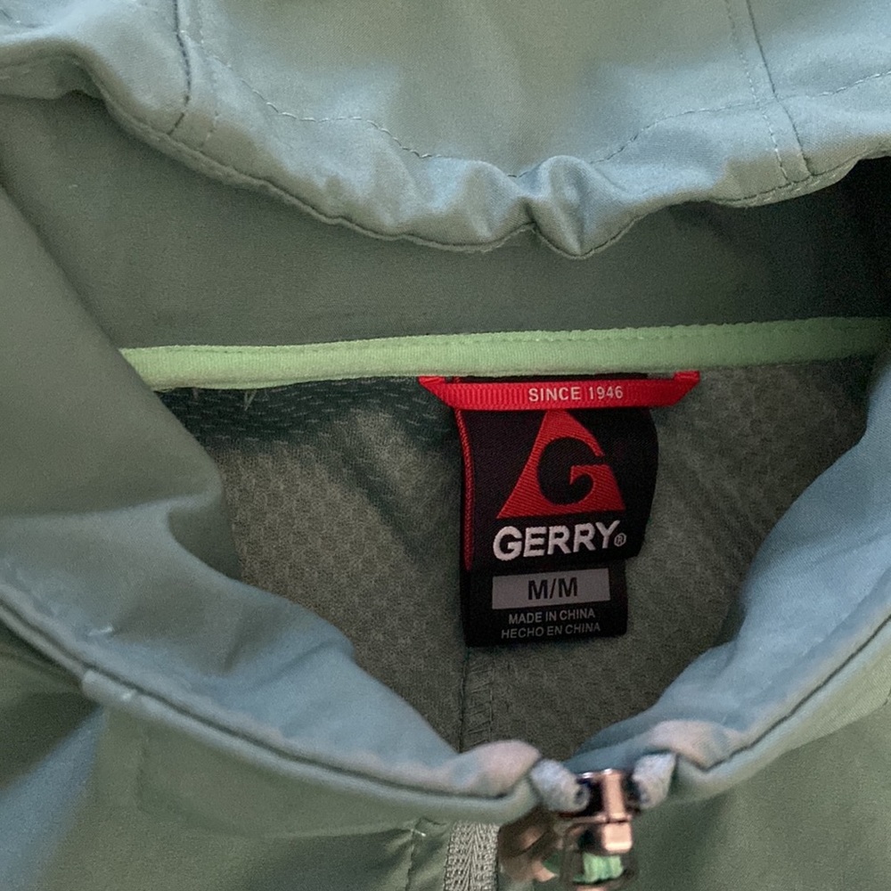 Sage Green Lightweight Jacket. Jacket Shell. - image 2